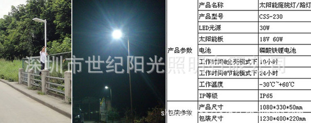 一体式太阳能路灯 点亮绿色未来的高科技照明神器